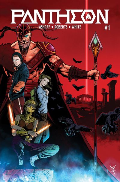 Pantheon: The Elemental Artifact, Issue #1 cover