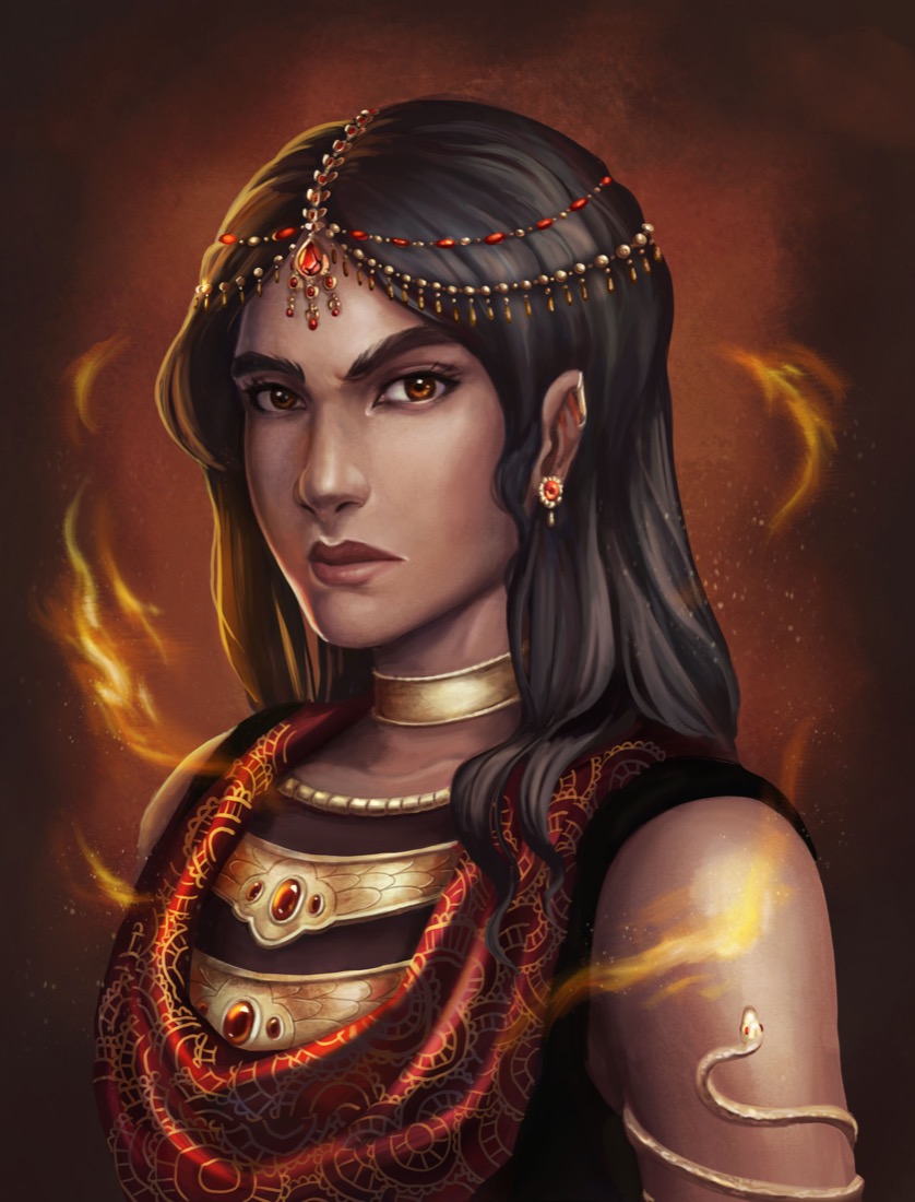 Asha — character art