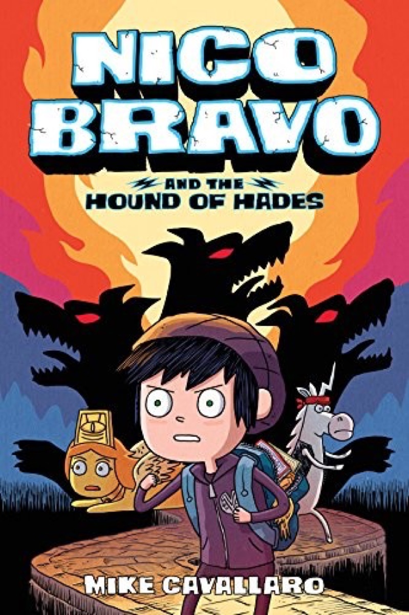 Cover of Nico Bravo and the Hound of Hades by Mike Cavallaro