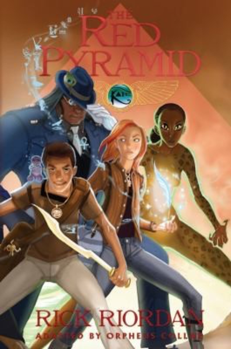 Cover of The Red Pyramid: The Graphic Novel by Rick Riordan and Orpheus Collar