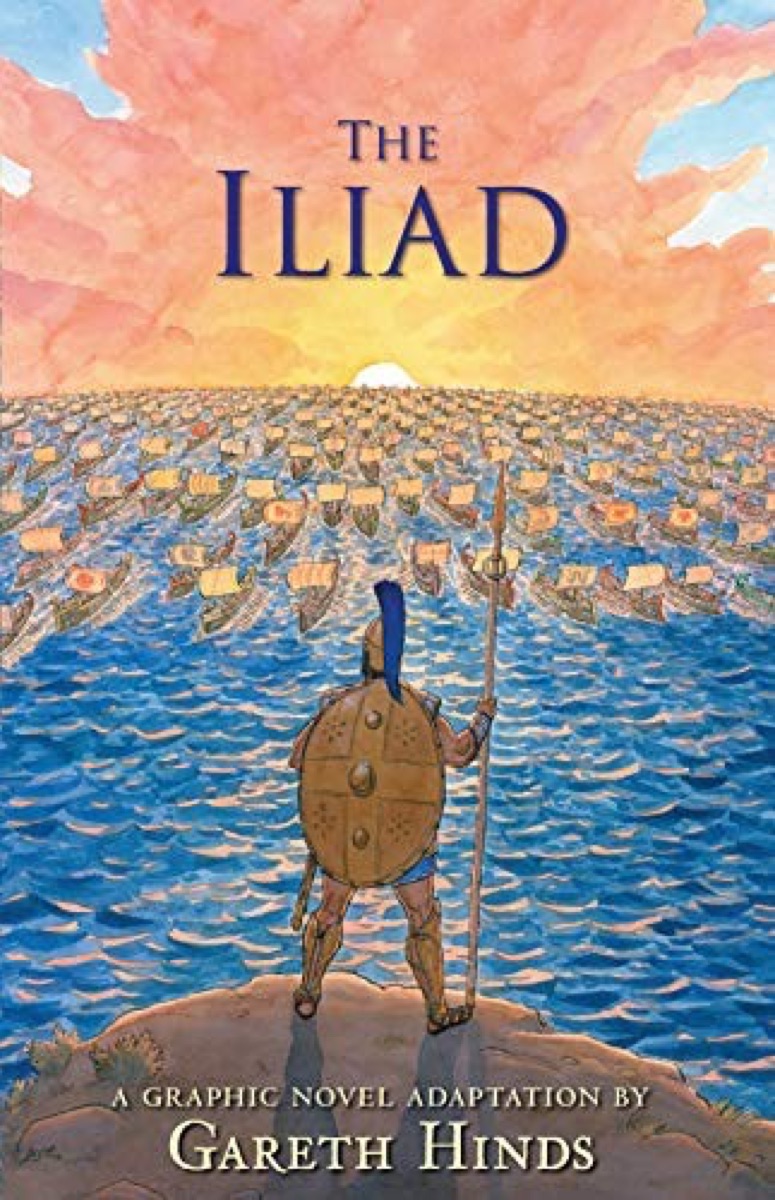 Cover of The Iliad: A Graphic Novel by Gareth Hinds