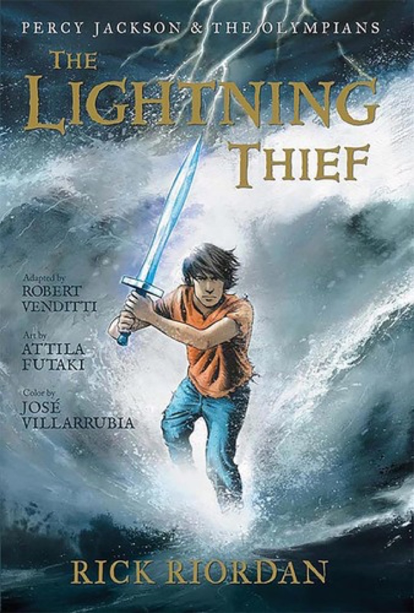 Cover of The Lightning Thief: The Graphic Novel by Rick Riordan and Robert Venditti
